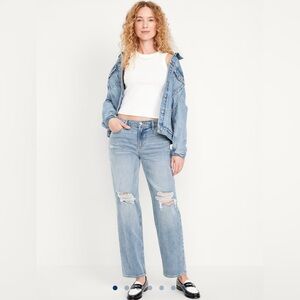 Old Navy Mid-Rise Boyfriend Loose Jeans